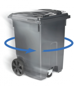 Contenedor de 3 ruedas