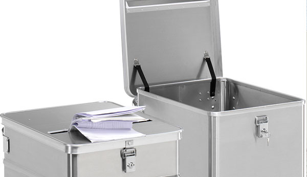 Contenedor de documentos confidenciales